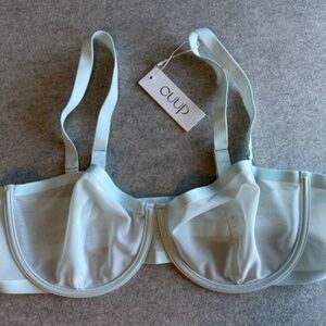 [ SOLD ] Cuup – The Balconette – Mesh Halo Sheer Bra, Size 40C